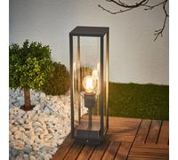 Lucande lampioncino Annalea, 50 cm, antracite, IP54 LUCANDE