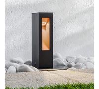 Lucande Lampione a LED Jenke di alluminio LUCANDE