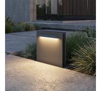 Lucande Lampioncino LED Joril, antracite, CCT, 23 cm, IP65 LUCANDE