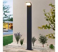 Lucande lampione a LED Tinna, 100 cm, antracite, IP65 LUCANDE