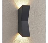 Lucande Maniela Applique da esterno a LED, Up/Down LUCANDE