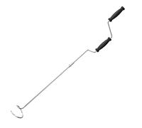 Lucaqina Aeratore per compost, Gira compost | Strumento per la tornitura manuale del in acciaio inossidabile,Aeratore per prato allentatore del terreno, manovella per, robusto per