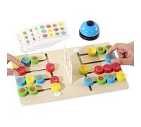 Lucaqina Puzzle Scorrevole Per Bambini - Gioco da Tavolo Divertente e Colorato per Battaglia a Due Giocatori,Gioco Interattivo di Abbinamento Colori - per Casa, Scuola, Viaggi, Compleanni, Ragazzi,