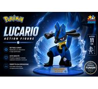 LUCARIO Action Figure Pokemon Funism 11cm Statua Da Collezione