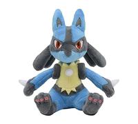 Pokemon Center: Seduto Cuties: Lucario Peluche # 448 - Generazione 4-6"