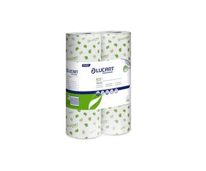 Lucart ECO UNO Carta igienica bianca 2 veli 72 rotoli da 200 strappi