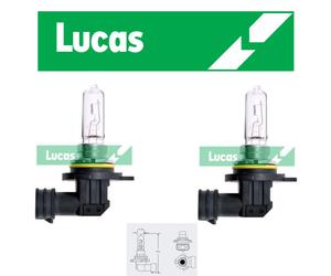 Lucas - 12V 55W HIR2 PX22D - 9012 - Lampadina Fari Alogeni - LLB190 x2