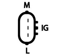 LUCAS Alternatore Generatore 70A 12V Per Toyota Yaris 1.0 1.3 LRA02276