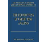 Lucas Bernard The Foundations of Credit Risk Analysis (Copertina rigida)