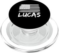 Lucas Cittadinanza Nome Nome Nome Personalizzato Compleanno PopSockets PopGrip per MagSafe