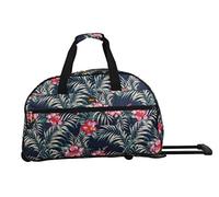 lucas Designer Carry On Luggage Collection - Borsone leggero da 55,9 cm - Weekender Overnight, ALOHA MARINA, 22in, Lucas Acceleratore, 20 pollici