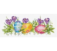 Lucas Kit punto croce S - Crocus, B7016