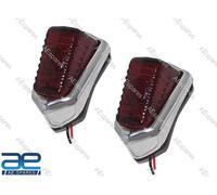Lucas L471 Set Fanalino Posteriore Coppia Con Lampadina Per Morris Oxford MO