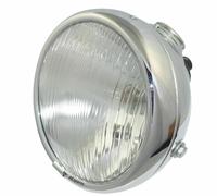 Lucas Tipo Completo 8'' Faro Montaggio Con Pilota Lampada Ammeter & Switch S2u