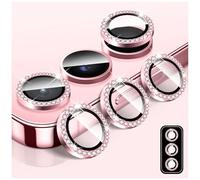 LucBuy Pellicola Protettiva per Obiettivo Della Fotocamera per Samsung Galaxy S25, Pellicola Protettiva per Schermo Della Fotocamera in Vetro Temperato Diamond, Anelli Metallici Singoli