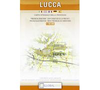 Lucca. Carta stradale della provincia 1:100.000