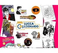 LUCCA COLLEZIONANDO 2022 ALBUM CON CARTOLINE DYLAN DOG-MARTIN MYSTERE-ZAGOR