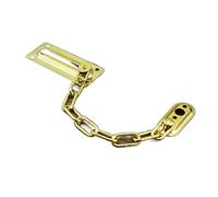 Lucchetti a catena per porte di sicurezza, Bullone scorrevole in acciaio con protezione della catena porta, multicolore, for la sicurezza dell'ingresso del dormitorio dell'hotel domestico(Golden)