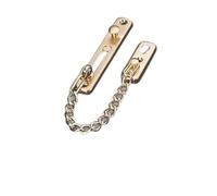 Lucchetti a catena per porte di sicurezza, Hardware di sicurezza for serratura a catena for porta in acciaio inossidabile multicolore(Gold)