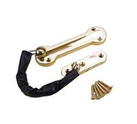 Lucchetti a catena per porte di sicurezza, Limitatore di sicurezza for catena della porta dell'hotel in acciaio inossidabile. Multi 1/2/3 pezzi(Gold,2 PCS)