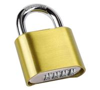 Lucchetti a combinazione color oro ad alta sicurezza con 10.000 codici impermeabili e resistenti alle rotture. Design pesante per proteggere lucchetti nascosti