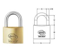 Lucchetti ad arco standard