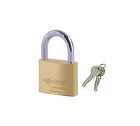 Lucchetto 21010 logo ottone arco cromato chiavi 2 mm 20 (12 pezzi) Logo cisa