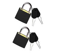 Lucchetti con Chiave Chiavi,2 pezzi Piccolo Lucchetto con 2 Chiavi Lucchetto Valigia con Chiave mini Lucchetto Lucchetto Bagaglio Lucchetto di Sicurezza con Chiave per Valigie Zaini Bagagli Palestra