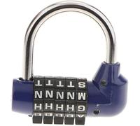 lucchetti con codice, Lucchetto a combinazione numerica con codice a 5 lettere, lucchetto for valigia e bagaglio - Rosso