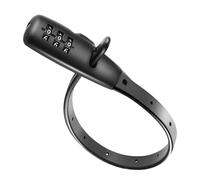 Lucchetti con linguetta in - Lucchetto con cavo a combinazione | Accessorio di sicurezza antifurto per casco, bici, porta, passeggino, cancello, sci, frigorifero, skateboard, scooter