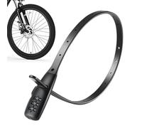 Lucchetti con linguetta in - Lucchetto con cavo a combinazione | Accessorio di sicurezza antifurto per casco, bici, porta, passeggino, cancello, sci, frigorifero, skateboard, scooter