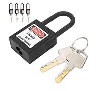 Lucchetti Di Sicurezza Per Lockout Tagout 5 Set Durabili A Prova Di Polvere Isolati Pacchetto Sicuro Per Fabbriche Costruzioni Ospedali Piante Chimiche Colore