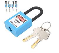 Lucchetti Di Sicurezza Per Tagout Di Blocco 5 Set Resistenti E A Prova Di Polvere Isolati Pacchetto Sicuro Adatto A Fabbriche Costruzioni Ospedali Piante Chimiche Colore Azul