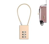 Lucchetti per bagagli con cavo, Lucchetti per bagagli con cavo combinati da viaggio,Lucchetto da viaggio con | per zaino, lucchetto da con lucchetto a combinazione, co