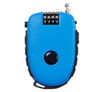 Lucchetti per bagagli - Lucchetto da viaggio combinato impermeabile a 3 cifre | Serratura senza chiave in lega di zinco per esterni, serratura flessibile del casco, scooter