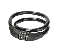 Lucchetti per Bicicletta, Lucchetto Catena con Codice a 4 Cifre, Cavo Regolabile, Nessuna Chiave Richiesta, Codice Bici 11mm * 70cm