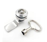 Lucchetti per telecamera, serratura per cam, cavo da 18 mm, chiave triangolare, linguetta, serratura di sicurezza per cassetta delle lettere, scatola di derivazione industriale in acciaio inox 304, 1