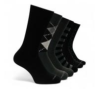 Lucchetti Socks Milano 6 Paia di Calze Uomo Corte Caldo Cotone Colorate Tendenza Pois Fantasia Fashion Made in Italy (IT, Testo, Taglia unica, Regular, Regular, Set Rock & Roll)