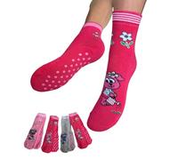 Lucchetti Socks Milano Calzini Antiscivolo Bambino Invernali Calze Lunghe Bambina e Neonato Made in Italy Resistenti e Traspiranti in Spugna di Cotone (Taglia 27-30, Cagnolina)