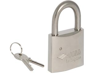 Lucchetto 21710 marino in acciaio inox arco standard Cisa