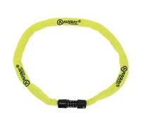 Lucchetto a catena a combinazione per biciclette e scooter Auvray Giallo