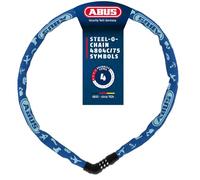 Lucchetto a catena ABUS Steel-O-Chain 4804C SYMBOLS - Lucchetto a combinazione per biciclette per bambini - Livello di sicurezza ABUS 4