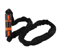 Lucchetto a catena con combinazione a cinque cifre, resistente alle intemperie e resistente al taglio, per moto, sicurezza affidabile per tutte le tue uscite (1,5 m)