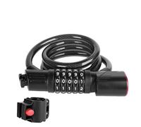 Lucchetto A Catena Per Bicicletta - Lucchetto Di Sicurezza Per Moto A Combinazione A 5 Cifre Con Luce | Moto a Rilascio Rapido Anti-Ruggine per Stoccaggio in Garage e