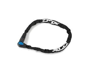 Lucchetto a catena XLC Yakuza Plus LO-C19, nero, bianco, 1200 Mm