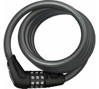 Lucchetto A Cavo Combinato Coiled ABUS Star 4508 150Cm X 8Mm Nero