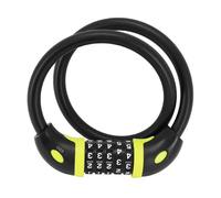 Lucchetto a cavo con combinazione per biciclette Auvray Noir