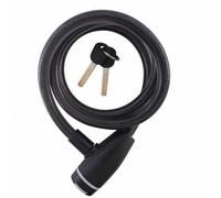 Lucchetto a cavo per moto scooter bicicletta rivestito in vinile 2 chiavi varie