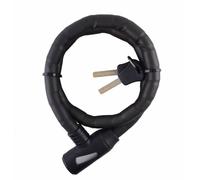 Lucchetto a cavo per moto scooter biciletta rivestito in vinile 2 chiavi 100 cm