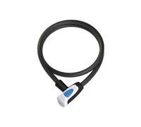 Lucchetto a cavo XLC Don Corleone III LO-C12 - Lucchetto a sicurezza elevata per la tua bicicletta, nero, 1200 mm